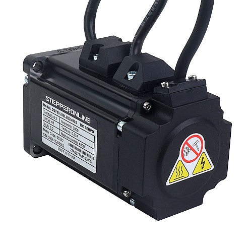 DSY Serie 200W Motor Servo CC CANopen 24-70VDC 0,637Nm con Freno 3000rpm Encoder Incremental 17-Bit IP65 - DSY-C200L2B2-M17S | StepperOnline