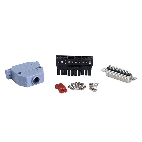 Kit de servomotor de CA de 400W  serie E6 3000rpm 1,27Nm Codificador de 17bits IP65