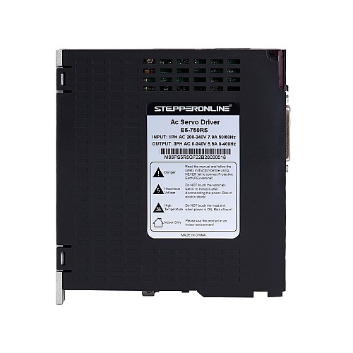 Kit de servomotor de CA de 750W  serie E6 3000rpm 2,39Nm Codificador de 17bits IP65