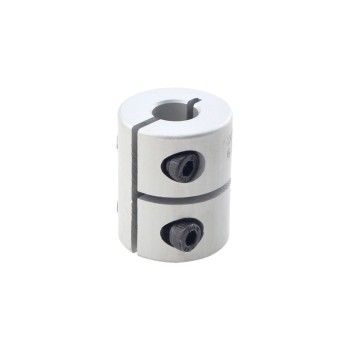 Acoplamiento rígido de 6,35mm - 8mm Acoplador de eje de motor paso a paso CNC de 20x25 mm