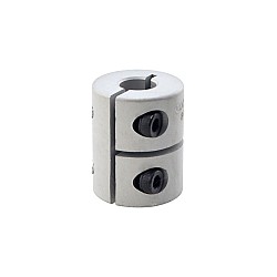 Acoplamiento rígido de 8mm - 8mm Acoplador de eje de motor paso a paso CNC de 20x25 mm