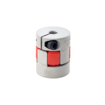 Acoplamiento de mandíbula flexible de 5mm - 5mm Acoplador de eje de motor de 20x25 mm