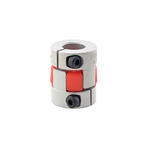 Acoplamiento de mandíbula flexible de 6mm - 10mm Acoplador de eje de motor de 20x25 mm Acoplamiento de mandíbula flexible de 6mm - 10mm Acoplador de eje de motor de 20x25 mm