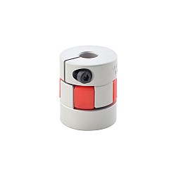 Mandíbula flexible de 8mm - 12mm que acopla el acoplador del eje del motor del de 25x30 mm