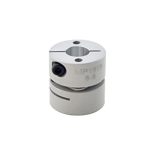 Acoplador de eje de motor de 19x19mm de acoplamiento de disco único flexible de 8mm - 8 mm Acoplador de eje de motor de 19x19mm de acoplamiento de disco único flexible de 8mm - 8 mm