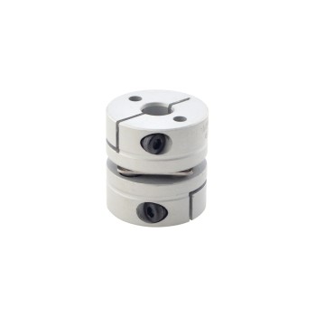 Acoplamiento de disco único flexible de 6,35mm - 8mm Acoplador de eje de motor de 26x26 mm