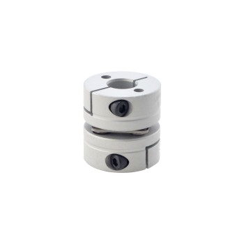 Acoplador de eje de motor de 26x26mm de acoplamiento de disco único flexible de 8mm - 10 mm