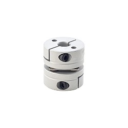 Acoplador de eje de motor de 8mm - 8mm de acoplamiento de disco único flexible de 26x26 mm