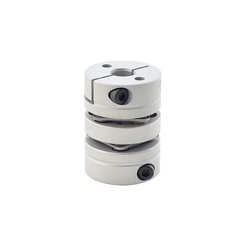 Disco doble flexible de 8mm - 8mm Acoplador de eje de motor paso a paso CNC de 26x35 mm
