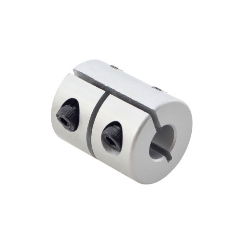 Acoplamiento rígido de 6,35mm - 8mm Acoplador de eje de motor paso a paso CNC de 20x25 mm