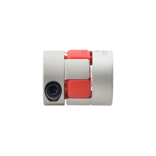 Acoplamiento de mandíbula flexible de 8mm - 8mm Acoplador de eje de motor de 20x25 mm Acoplamiento de mandíbula flexible de 8mm - 8mm Acoplador de eje de motor de 20x25 mm