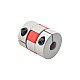 Acoplamiento de mandíbula flexible de 8mm - 10mm Acoplador de eje de motor de 25x30 mm Acoplamiento de mandíbula flexible de 8mm - 10mm Acoplador de eje de motor de 25x30 mm
