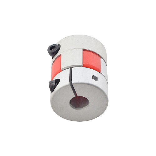 Acoplamiento de mandíbula flexible de 8mm - 10mm Acoplador de eje de motor de 25x30 mm Acoplamiento de mandíbula flexible de 8mm - 10mm Acoplador de eje de motor de 25x30 mm