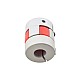 Acoplamiento de mandíbula flexible de 8mm - 10mm Acoplador de eje de motor de 25x30 mm Acoplamiento de mandíbula flexible de 8mm - 10mm Acoplador de eje de motor de 25x30 mm