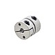 Acoplador de eje de motor de 19x19mm de acoplamiento de disco único flexible de 5mm - 5 mm Acoplador de eje de motor de 19x19mm de acoplamiento de disco único flexible de 5mm - 5 mm