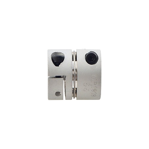 Acoplador de eje de motor de 19x19mm de acoplamiento de disco único flexible de 5mm - 5 mm Acoplador de eje de motor de 19x19mm de acoplamiento de disco único flexible de 5mm - 5 mm