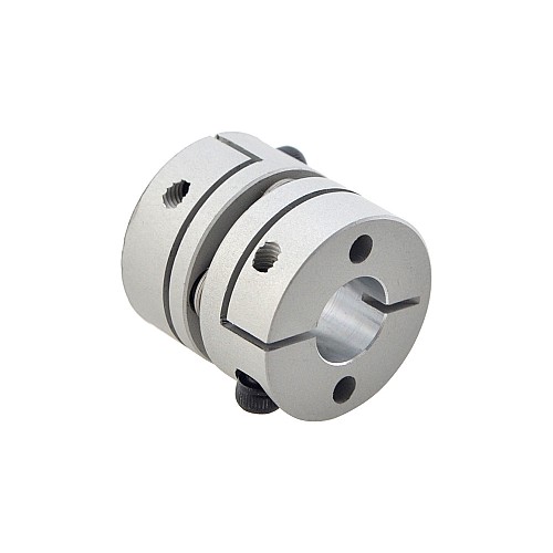 Acoplador de eje de motor de 19x19mm de acoplamiento de disco único flexible de 8mm - 8 mm Acoplador de eje de motor de 19x19mm de acoplamiento de disco único flexible de 8mm - 8 mm