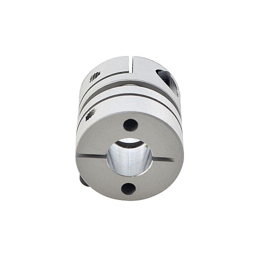 Acoplador de eje de motor de 19x19mm de acoplamiento de disco único flexible de 8mm - 8 mm Acoplador de eje de motor de 19x19mm de acoplamiento de disco único flexible de 8mm - 8 mm