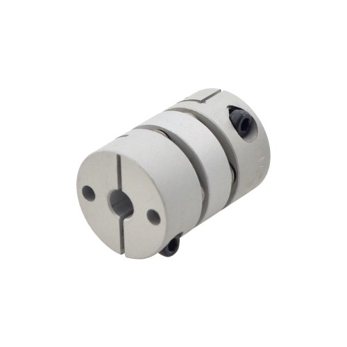 Disco doble flexible de 5mm - 5mm Acoplador de eje de motor paso a paso CNC de 19x26 mm Disco doble flexible de 5mm - 5mm Acoplador de eje de motor paso a paso CNC de 19x26 mm