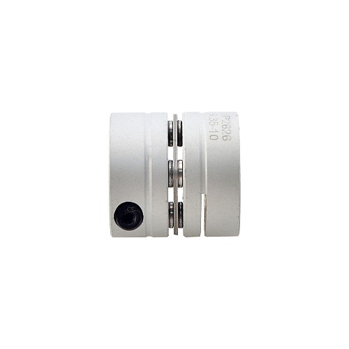 Acoplamiento de disco único flexible de 6,35mm - 10mm Acoplador de eje de motor de 26x26 mm Acoplamiento de disco único flexible de 6,35mm - 10mm Acoplador de eje de motor de 26x26 mm