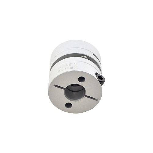 Acoplamiento de disco único flexible de 6,35mm - 10mm Acoplador de eje de motor de 26x26 mm Acoplamiento de disco único flexible de 6,35mm - 10mm Acoplador de eje de motor de 26x26 mm