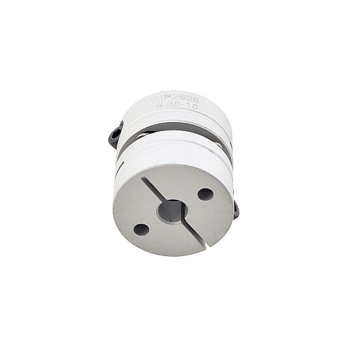 Acoplamiento de disco único flexible de 6,35mm - 10mm Acoplador de eje de motor de 26x26 mm Acoplamiento de disco único flexible de 6,35mm - 10mm Acoplador de eje de motor de 26x26 mm