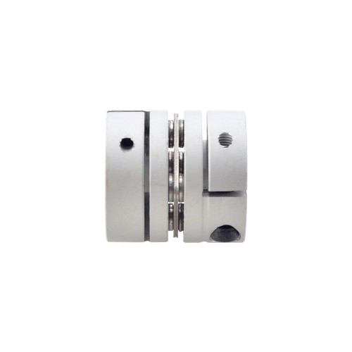 Acoplador de eje de motor de 26x26mm de acoplamiento de disco único flexible de 6,35mm - 6,35 mm Acoplador de eje de motor de 26x26mm de acoplamiento de disco único flexible de 6,35mm - 6,35 mm