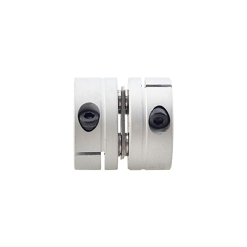 Acoplamiento de disco único flexible de 6,35mm - 8mm Acoplador de eje de motor de 26x26 mm