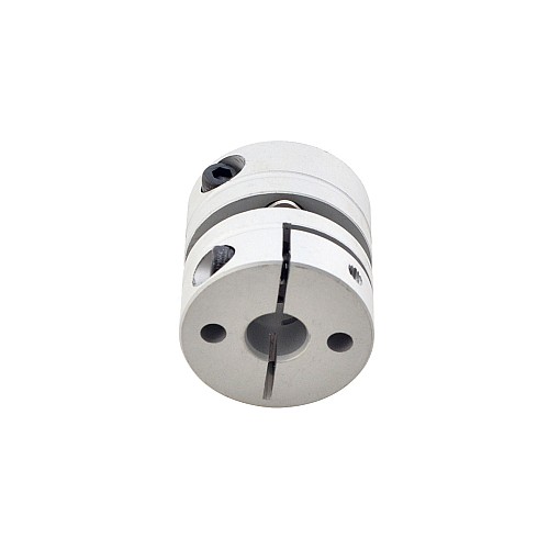 Acoplamiento de disco único flexible de 6,35mm - 8mm Acoplador de eje de motor de 26x26 mm