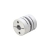 Acoplador de eje de motor de 26x26mm de acoplamiento de disco único flexible de 8mm - 10 mm