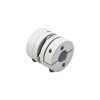 Acoplador de eje de motor de 26x26mm de acoplamiento de disco único flexible de 8mm - 10 mm