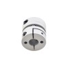 Acoplador de eje de motor de 26x26mm de acoplamiento de disco único flexible de 8mm - 10 mm