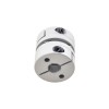 Acoplador de eje de motor de 26x26mm de acoplamiento de disco único flexible de 8mm - 10 mm
