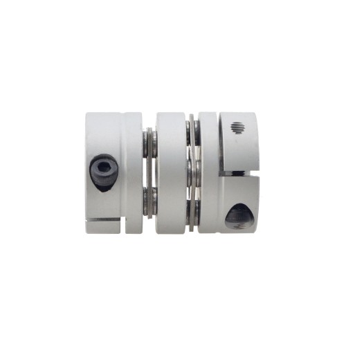 Acoplador de eje de motor de 26x35mm de acoplamiento de disco doble flexible de 5mm - 5 mm Acoplador de eje de motor de 26x35mm de acoplamiento de disco doble flexible de 5mm - 5 mm