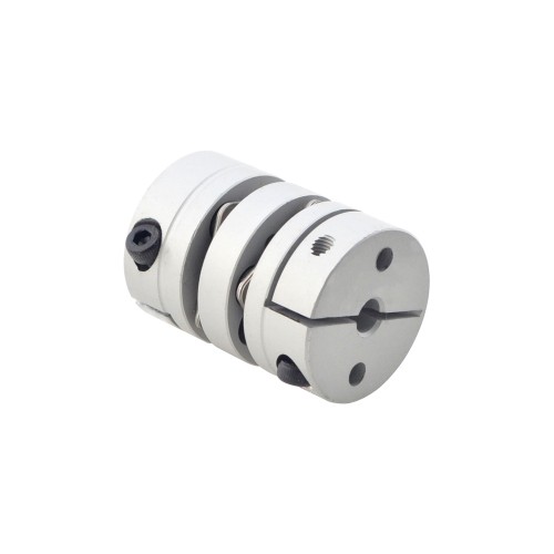 Acoplador de eje de motor de 26x35mm de acoplamiento de disco doble flexible de 5mm - 5 mm Acoplador de eje de motor de 26x35mm de acoplamiento de disco doble flexible de 5mm - 5 mm