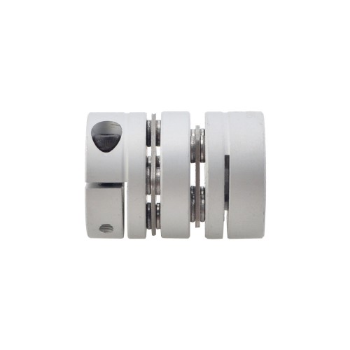 Disco doble flexible de 5mm - 6mm Acoplador de eje de motor paso a paso CNC de 26x35 mm Disco doble flexible de 5mm - 6mm Acoplador de eje de motor paso a paso CNC de 26x35 mm