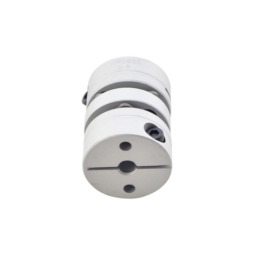 Disco doble flexible de 5mm - 6mm Acoplador de eje de motor paso a paso CNC de 26x35 mm Disco doble flexible de 5mm - 6mm Acoplador de eje de motor paso a paso CNC de 26x35 mm
