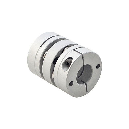 Disco doble flexible de 14mm - 14mm Acoplador de eje de motor paso a paso CNC de 32x41 mm Disco doble flexible de 14mm - 14mm Acoplador de eje de motor paso a paso CNC de 32x41 mm