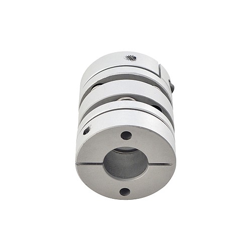 Disco doble flexible de 14mm - 14mm Acoplador de eje de motor paso a paso CNC de 32x41 mm Disco doble flexible de 14mm - 14mm Acoplador de eje de motor paso a paso CNC de 32x41 mm