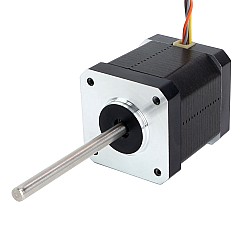 Nema 17 Motor paso a paso de alta temperatura 55Ncm (77,93oz.in) 55mm aislamiento de eje redondo clase H 180C