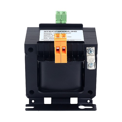 Transformador de control cuadrado monofásico de 250VA, 220VAC a 70VAC,50/60Hz - TR250-A70-A220 | StepperOnline Transformador de control cuadrado monofásico de 250VA, 220VAC a 70VAC,50/60Hz - TR250-A70-A220 | StepperOnline