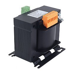 Transformador de control cuadrado monofásico de 800VA, 220VAC a 3 x 70VAC, 50/60Hz