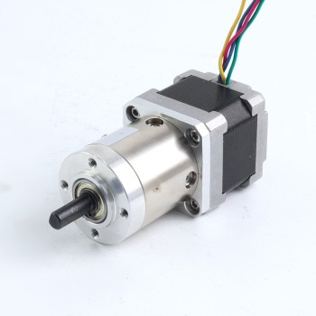 Usado – Disponible en China - Motor paso a paso Nema 14 Bipolar L=34mm con 19:1 Reductor planetario