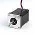 Productos de segunda mano - Motor paso A paso Nema 17 de la serie E 1.8deg 60Ncm(84.97oz.in) 2.1A 42x42x60mm 4 cables