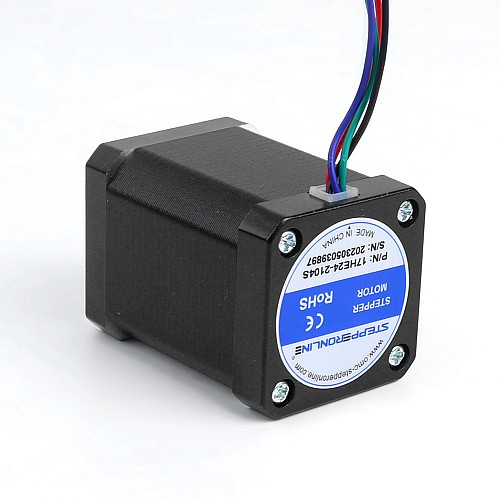 Motor pasoA paso Nema 17 de la serie E 1.8deg 60Ncm(84.97oz.in) 2.1A 42x42x60mm 4 cables Motor pasoA paso Nema 17 de la serie E 1.8deg 60Ncm(84.97oz.in) 2.1A 42x42x60mm 4 cables