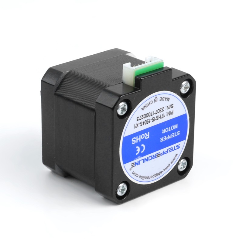 Usado - Existencias China - Nema 17 Bipolar 45Ncm(63.74oz.in) 1.5A 42x42x40mm 4 Hilos con Conector de Clavija de 1m