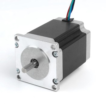 Usado - Existencias China - Nema 23 Bipolar 1.8grados 1.9Nm(269.06oz.in) 2.8A 57x57x76mm 4 Hilos