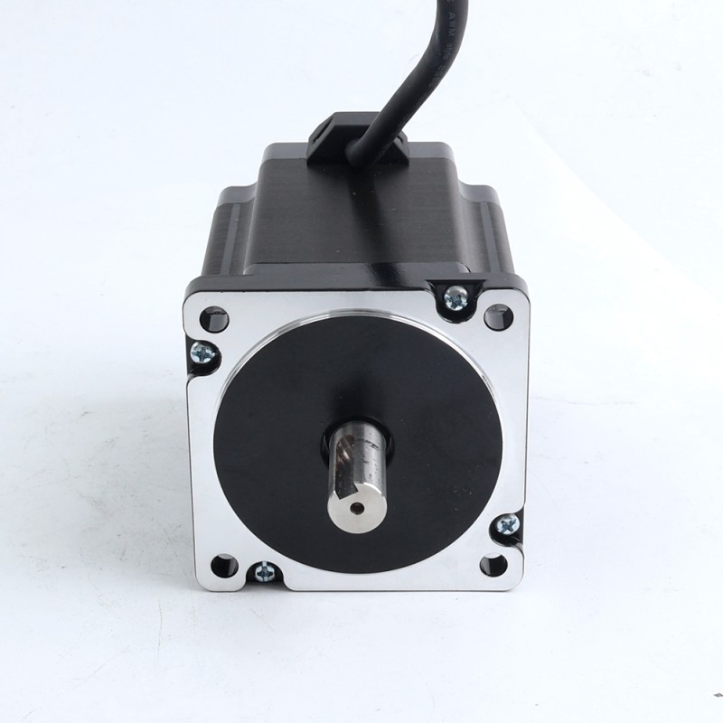 Usado – Disponible en China - Motor paso A paso Nema 34 serie S, 8,5Nm(1204oz.in), eje de chavetero de 14mm