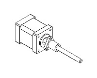 Motor paso a paso lineal externo (Acme)