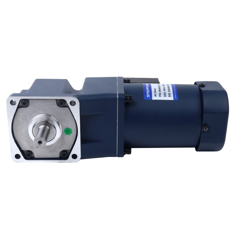 90W 220VAC 21,00Nm(2973,84oz.in) Motor de inducción de CA monofásico con eje chavetero caja de cambios en ángulo recto
